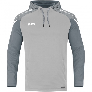 JAKO Hoodie Performance (Polyester-Fleece) light grey Women